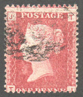 Great Britain Scott 33 Used Plate 72 - TJ - Click Image to Close